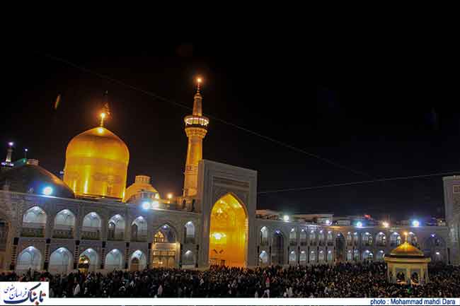 حال و هوای مشهدالرضا(ع) در شب و روز تاسوعای حسینی