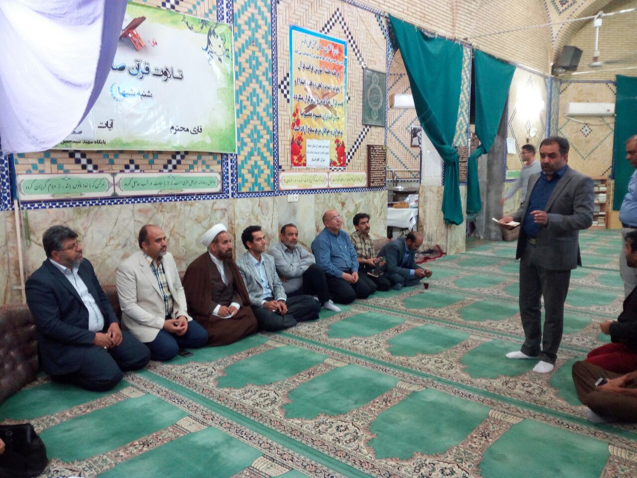 دیدار جمعی از مدیران مجتمع های مسکونی یزد با علی سعیدی راد کاندیدای شورای شهر یزذ