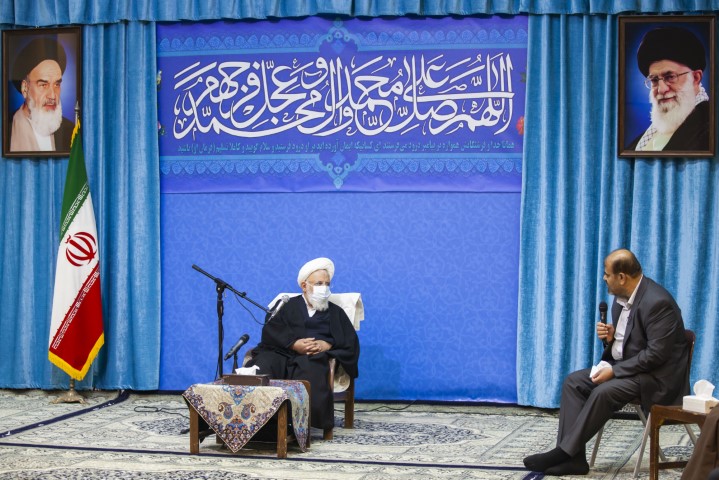 دیدار وزیر پیشین نفت با آیت الله ناصری به روایت تصویر