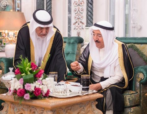 افطاری پادشاه عربستان سعودی (عکس)
