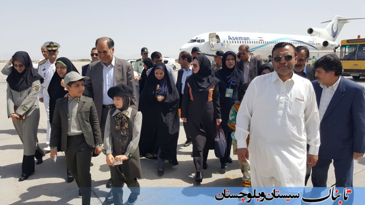 معاون رئیس&zwnj;جمهور وارد چابهار شد/تمساح ها محور بازدید