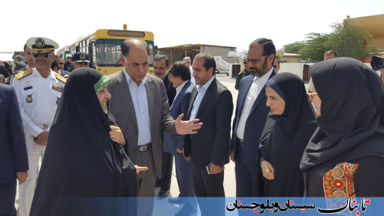 معاون رئیس&zwnj;جمهور وارد چابهار شد/تمساح ها محور بازدید