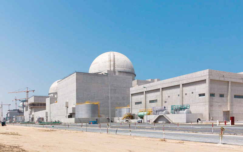 پایان ساخت نخستین نیروگاه اتمی امارات +عکس