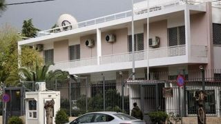 لحظه حمله تروریستی به سفارت ایران در یونان +فیلم و عکس