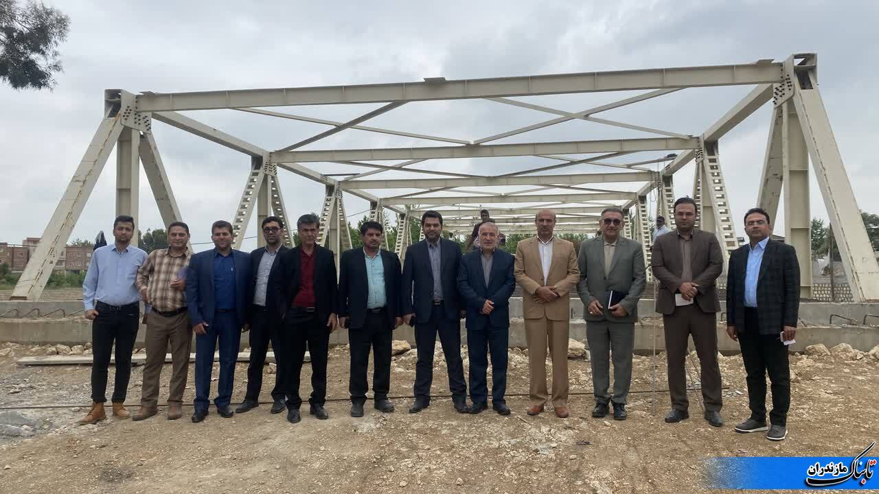 بازدید غلامرضا شریعتی از اداره آبیاری و پل شورای شهر(چمازی) نکا