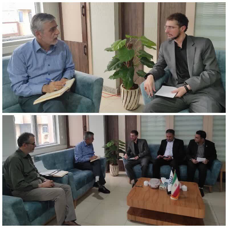 دیدار مدیر کل کمیته امداد مازندران با مدیر کل بیمه سلامت استان