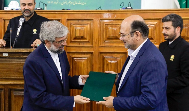 سید جمال‌الدین حسینی به‌عنوان معاون جدید اداری و پشتیبانی حرم مطهر رضوی منصوب شد